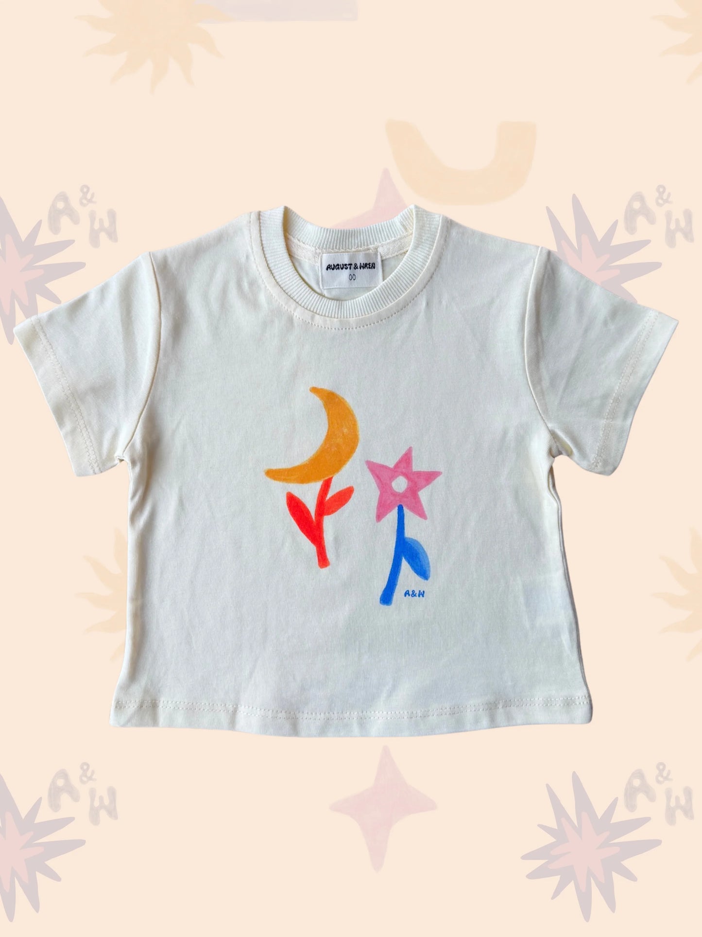 Moonflower Tee | Cream