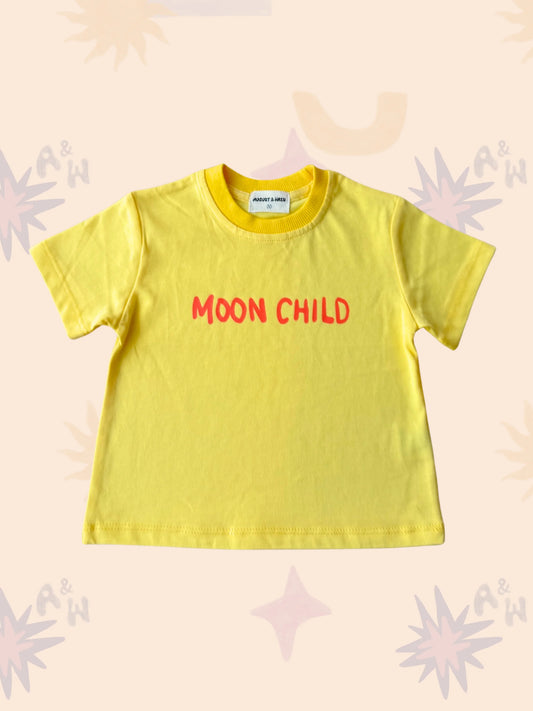 Yellow Moon Child Tee