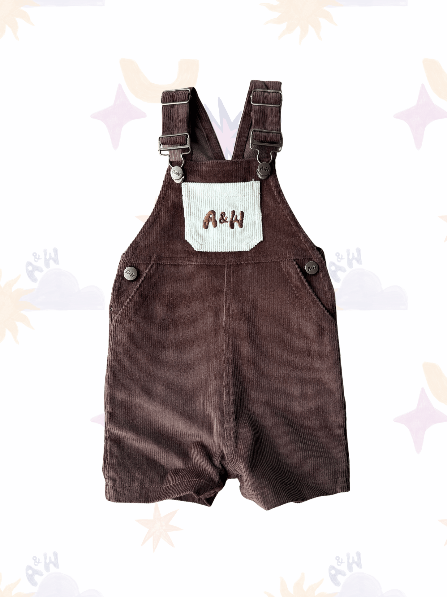 Corduroy Overalls | Cocoa