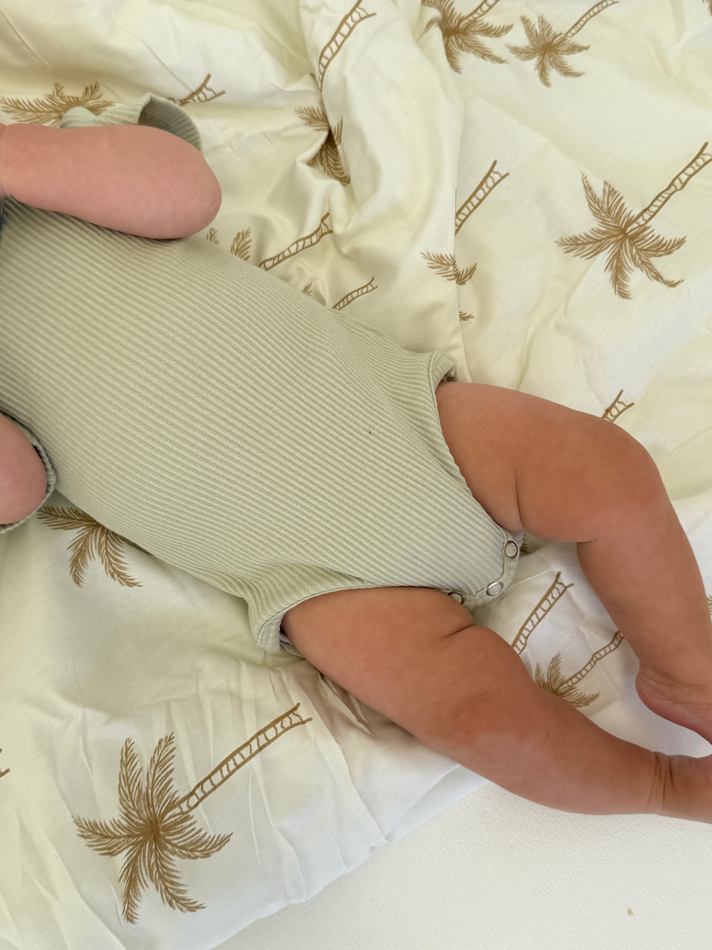 Essentials | Ribbed Bodysuit | Olive