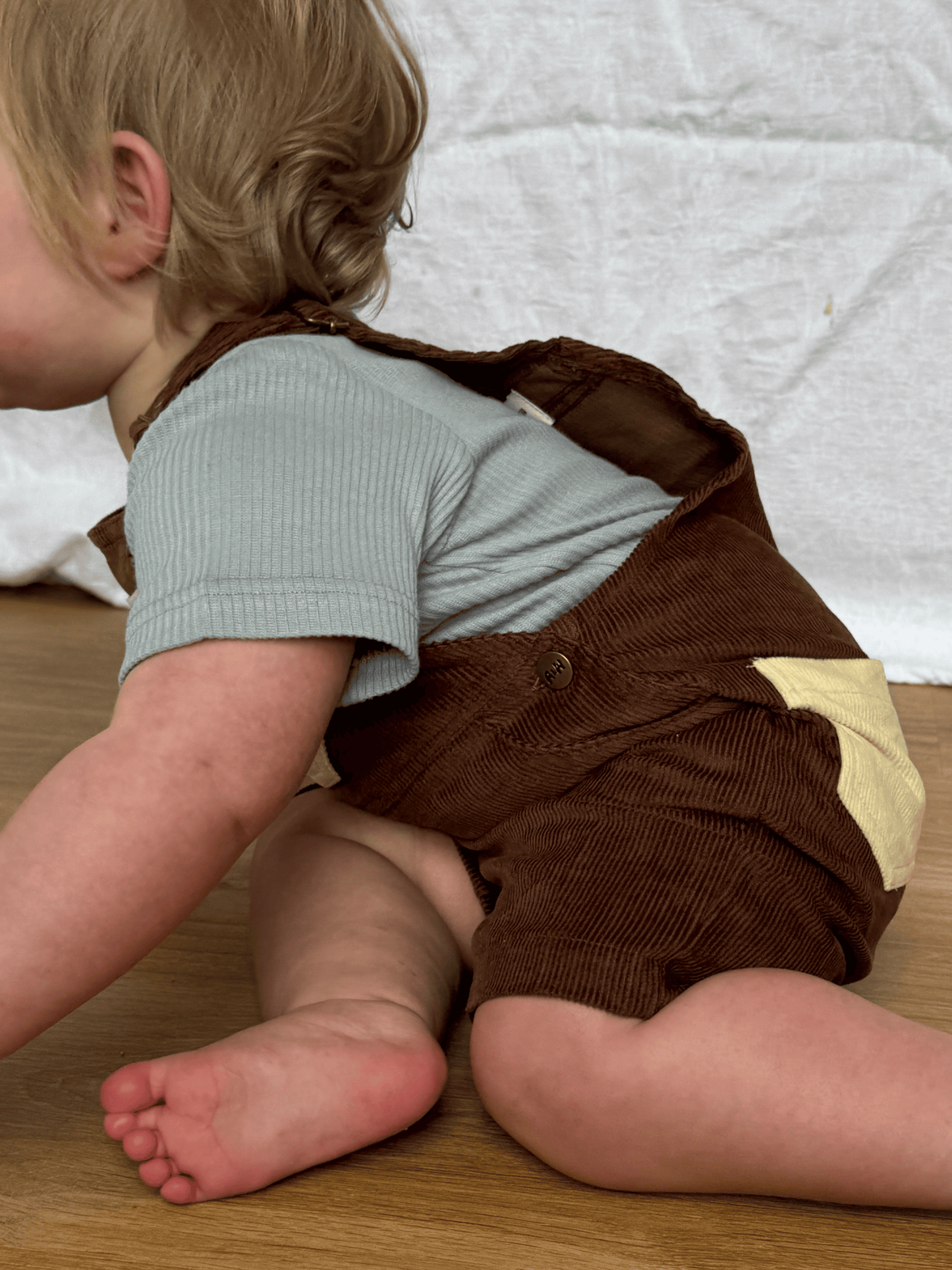 Corduroy Overalls | Cocoa