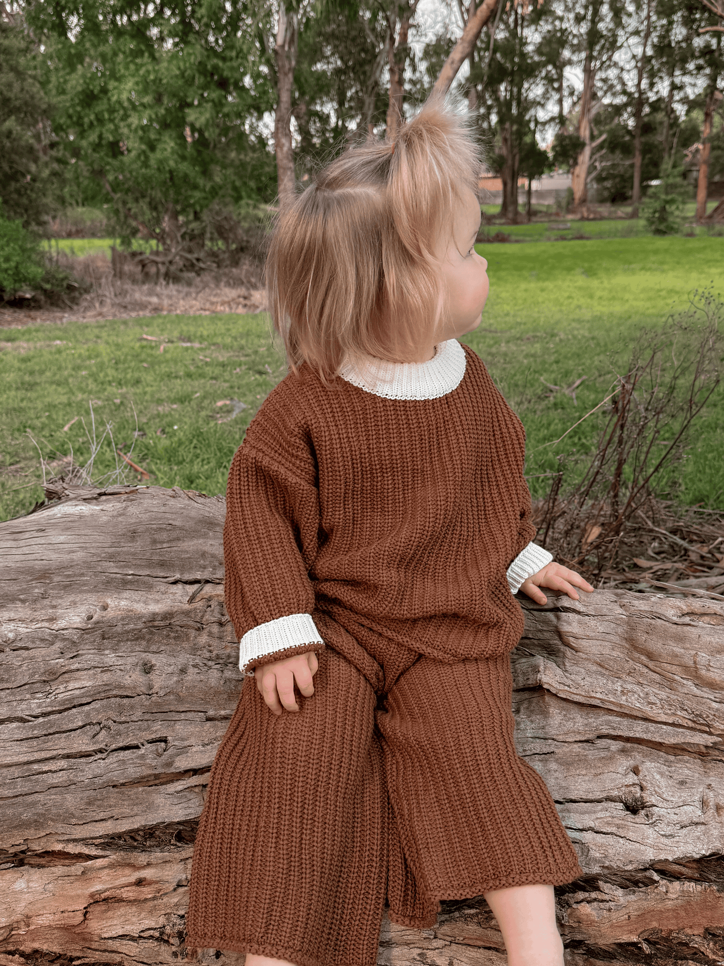 Chunky Knit Jumper | Choc