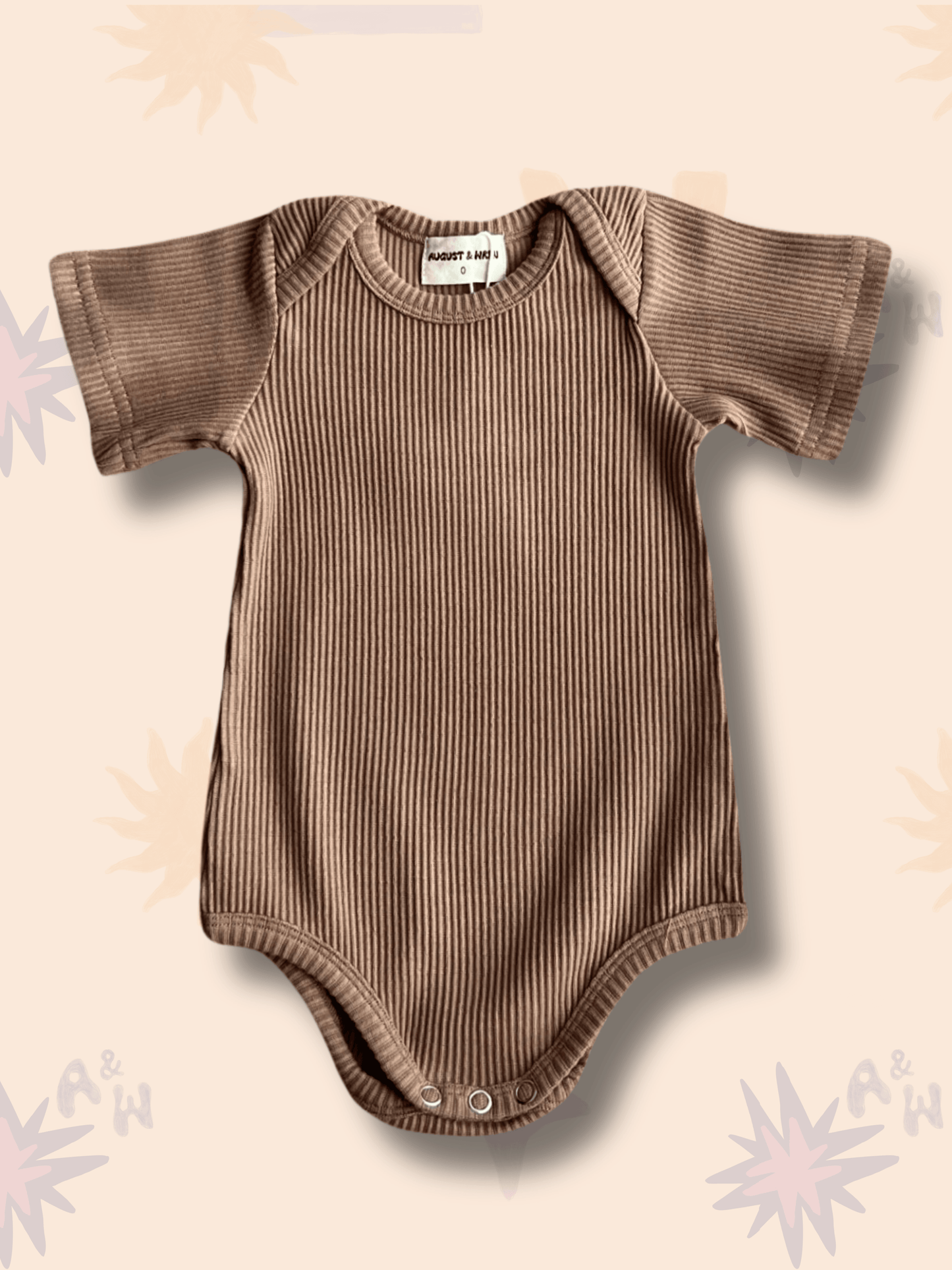 Ribbed Bodysuit | Mocha