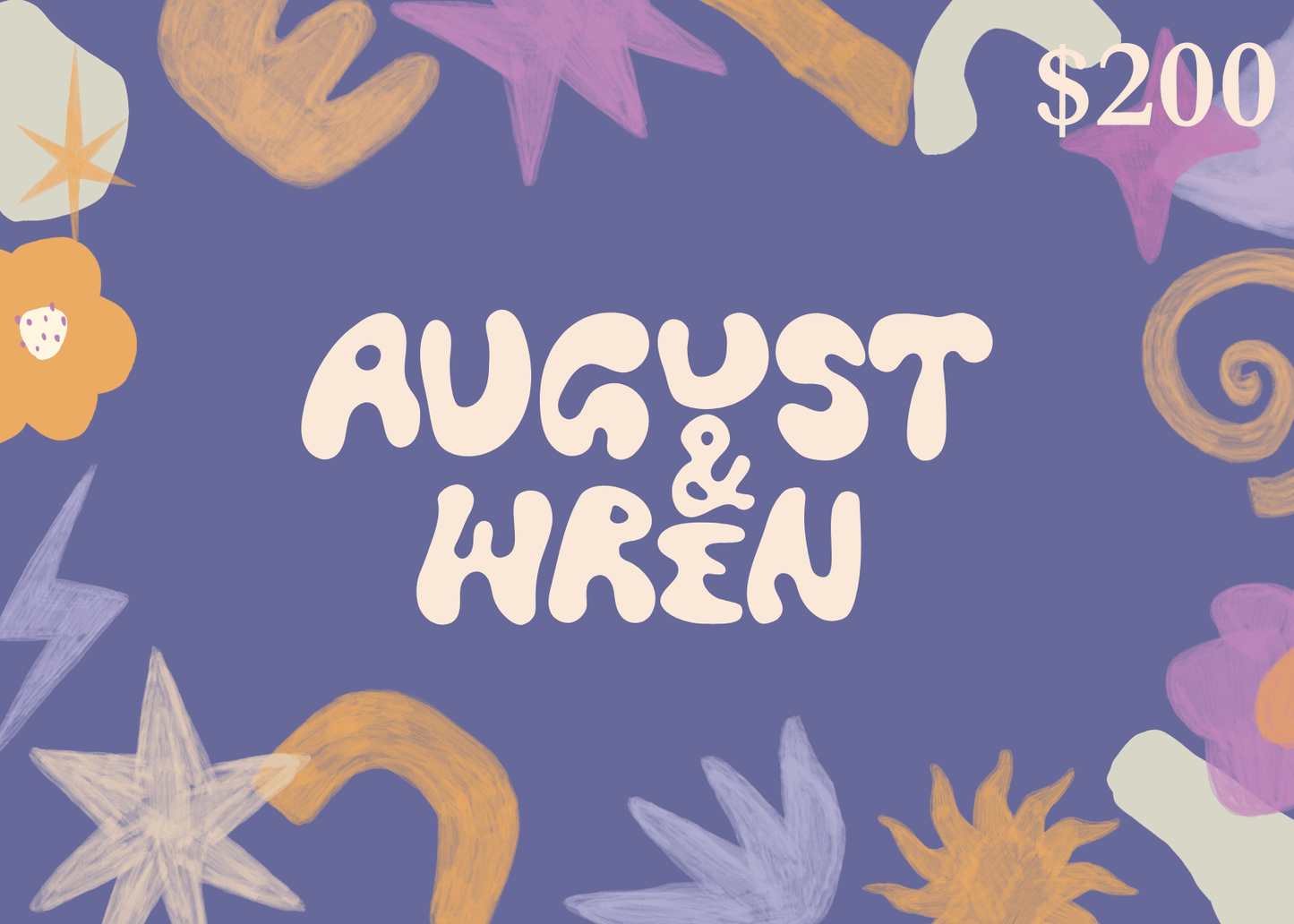 August and Wren eGift Card