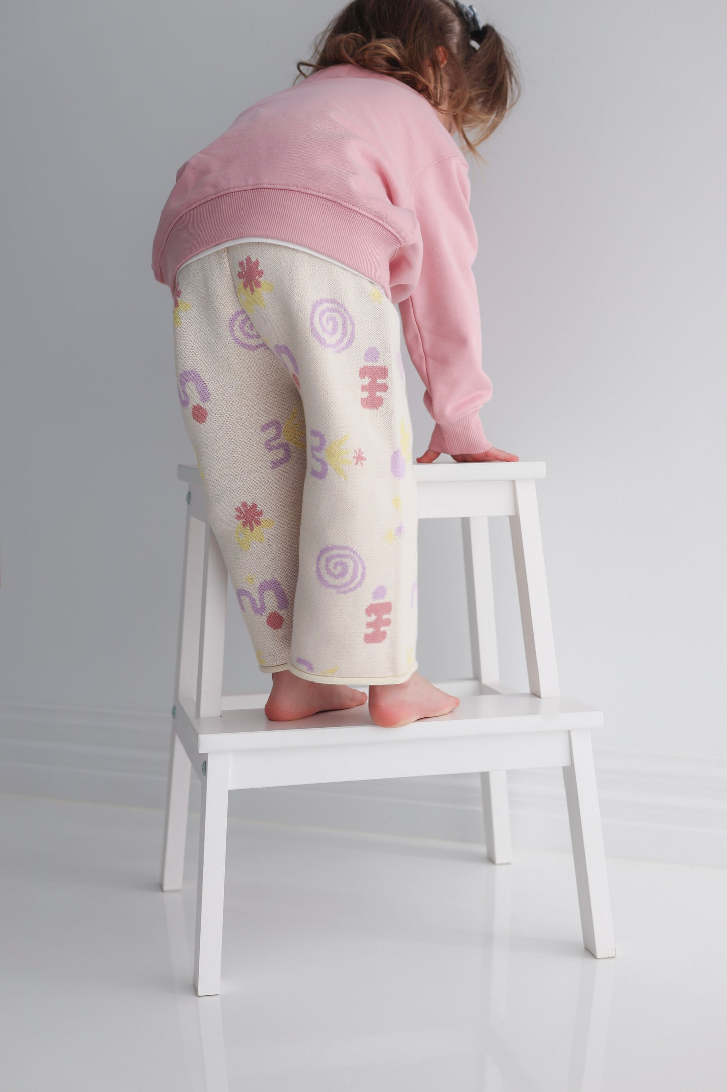 Seaside Knit Pants | Coral