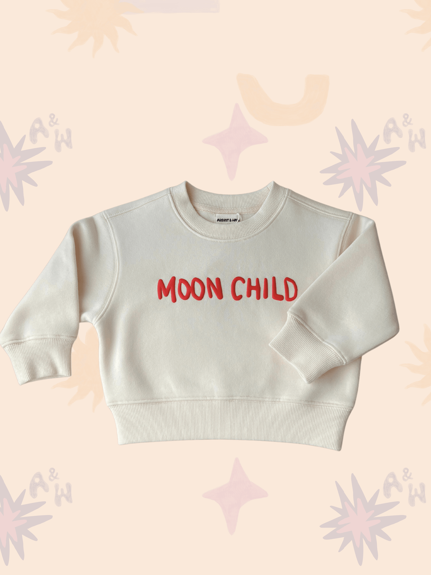Fleece Crew Neck | Kids | Cream