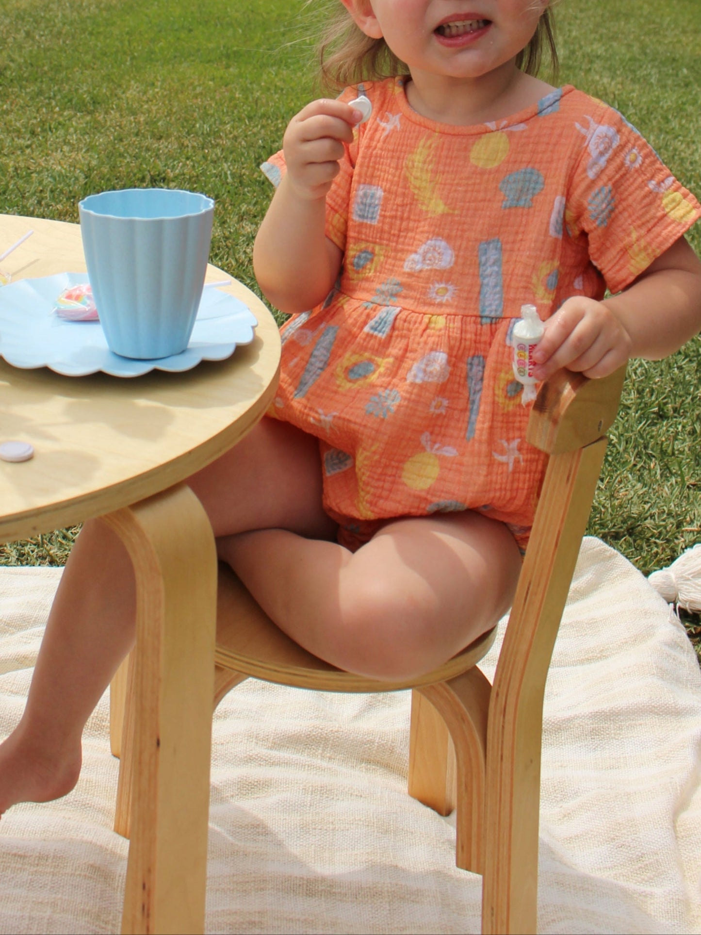 Sol Muslin Romper
