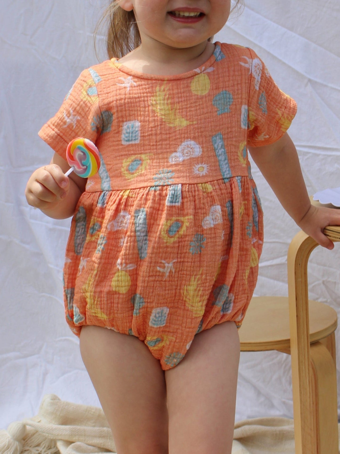 Sol Muslin Romper