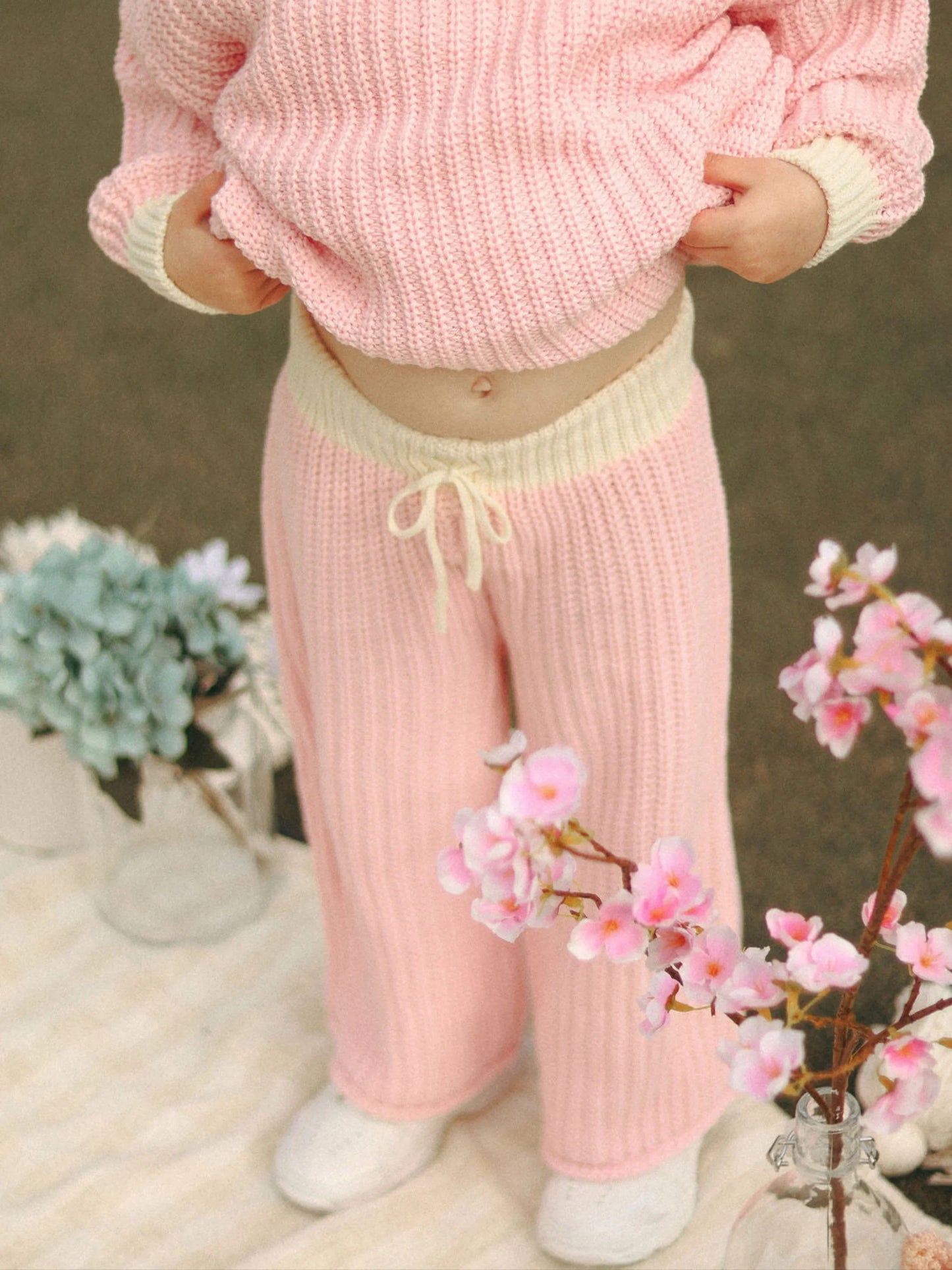 Chunky Knit Jumper | Pink
