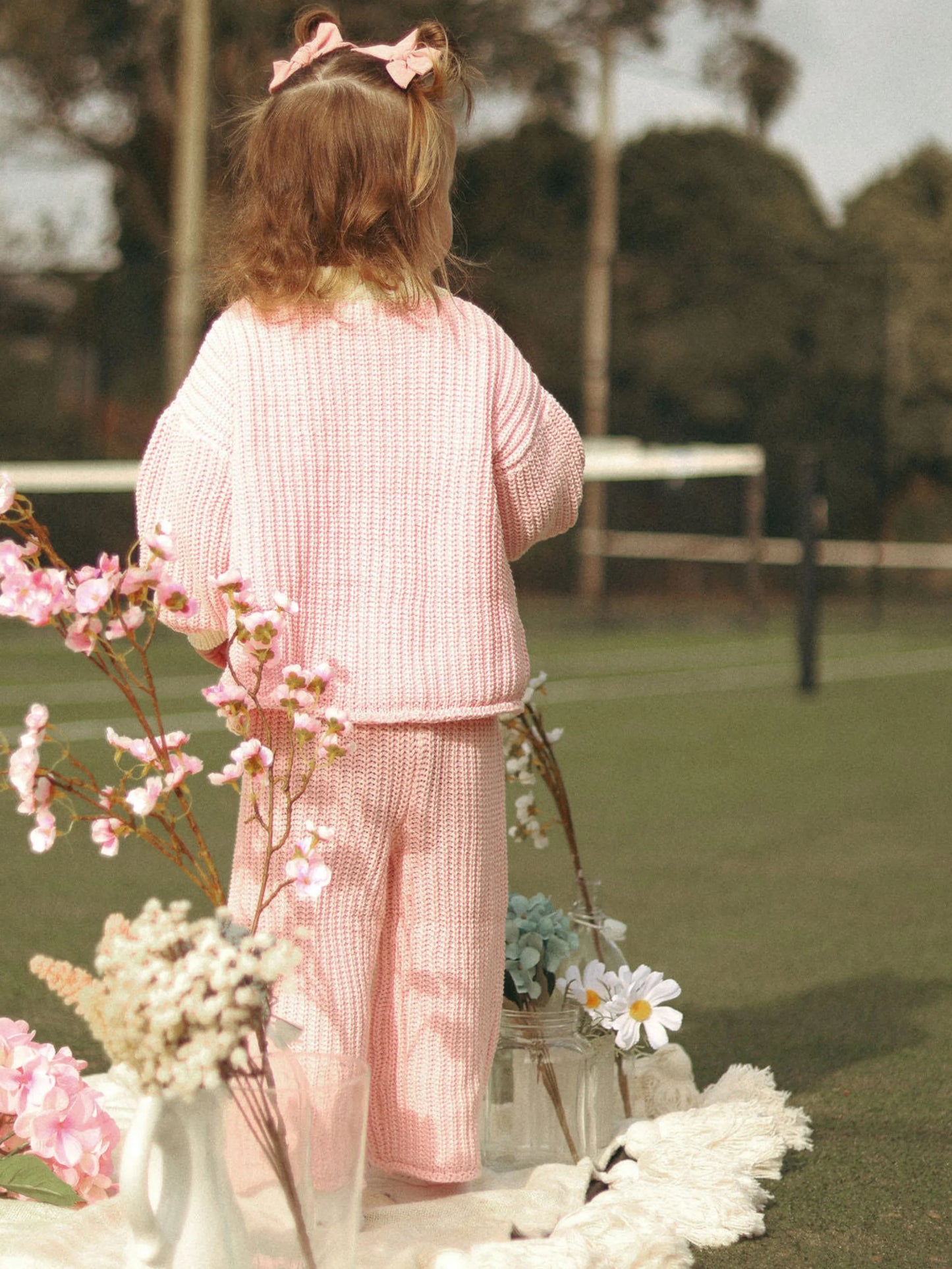 Chunky Knit Jumper | Pink