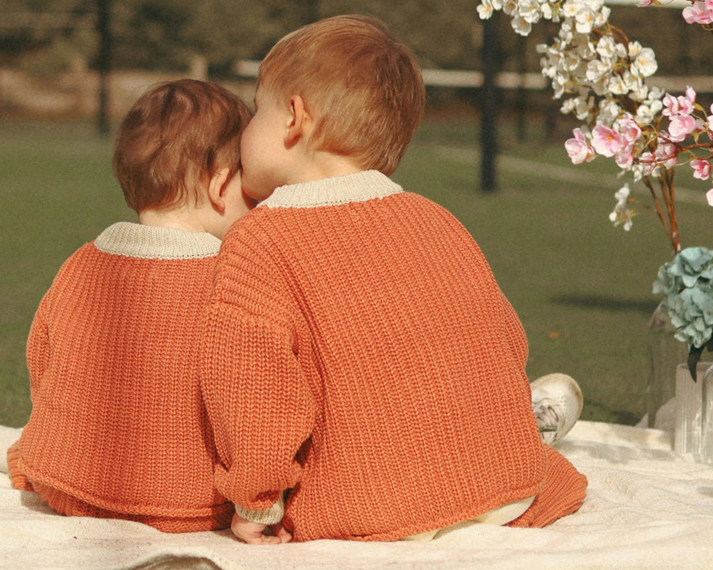 Chunky Knit Jumper | Rust
