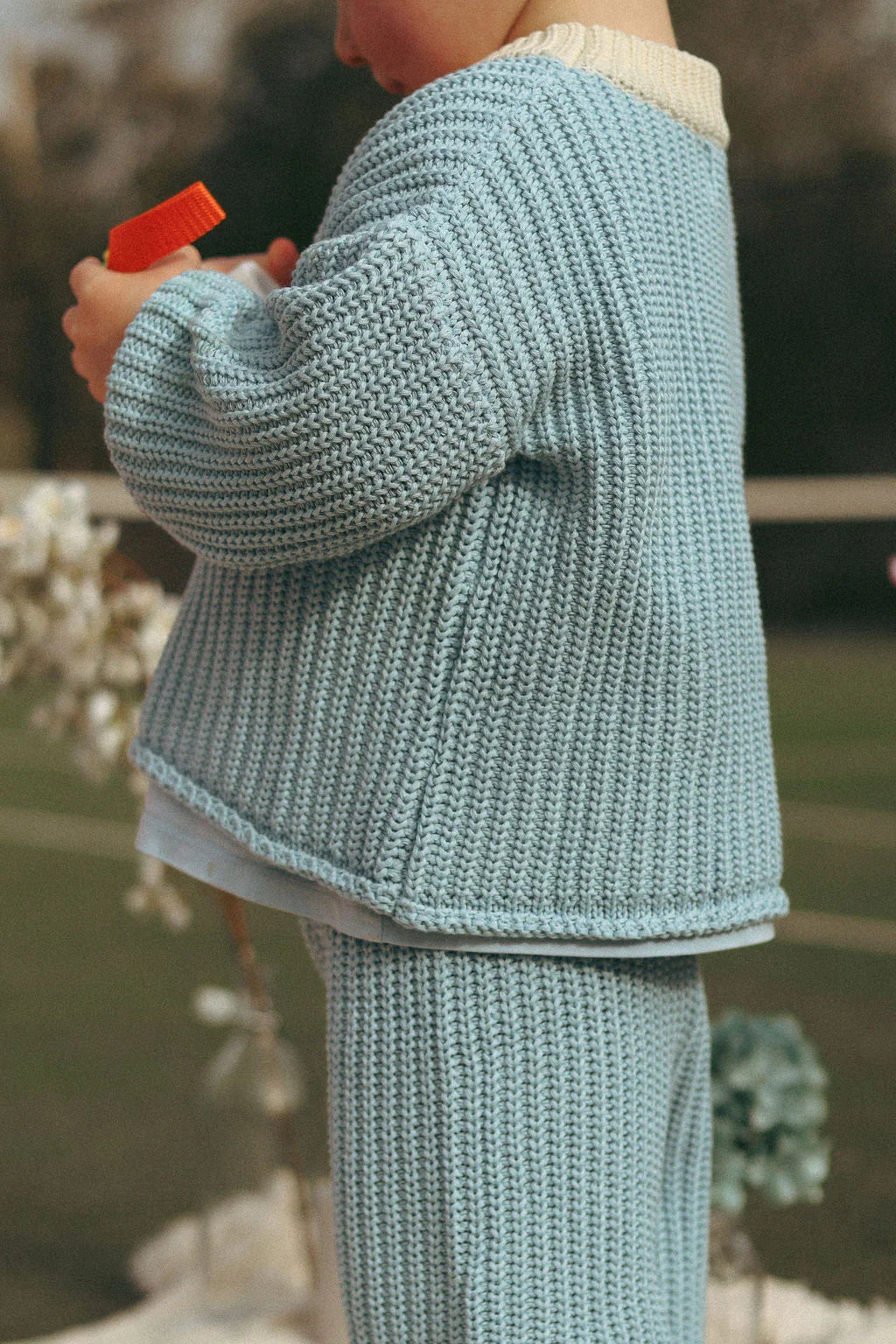 Chunky Knit Jumper | Blue