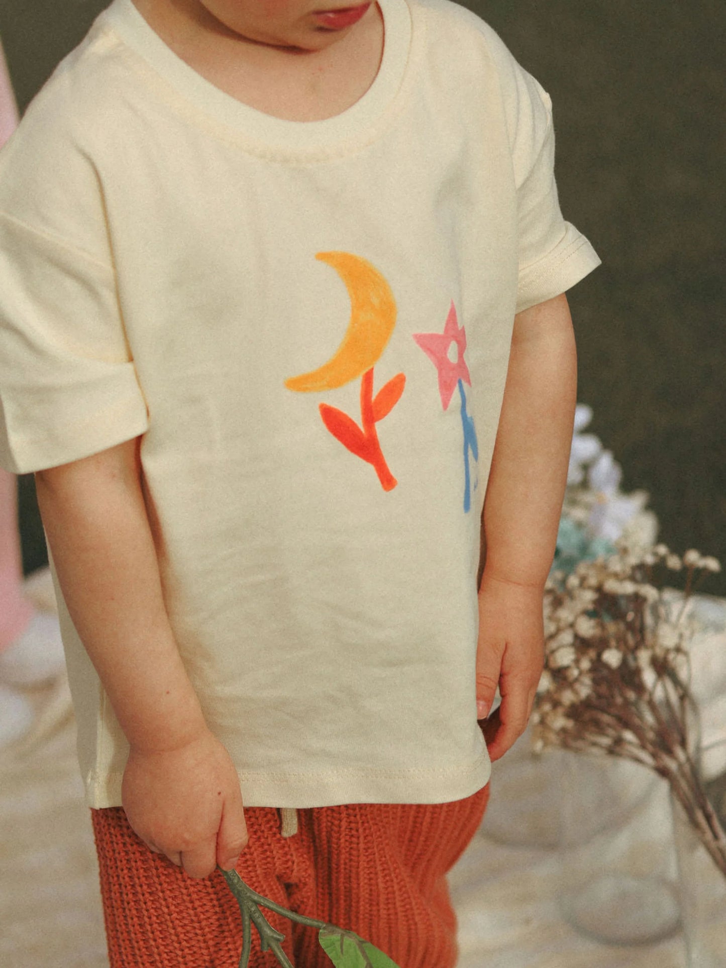 Moonflower Tee | Cream