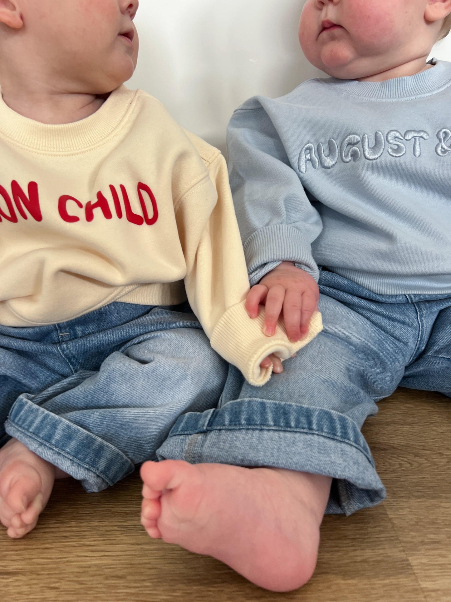 Fleece Crew Neck | Kids | Cream
