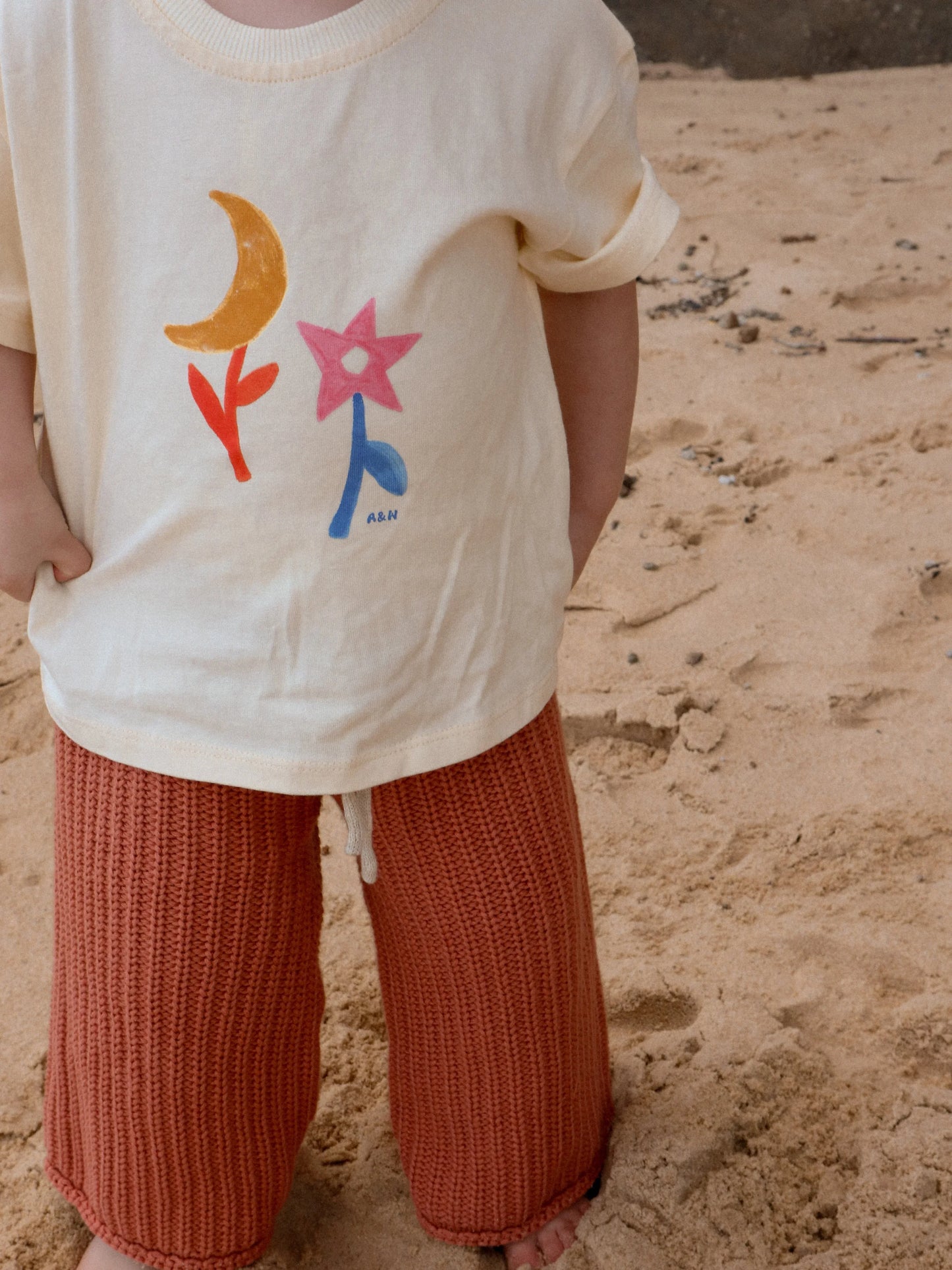 Moonflower Tee | Cream