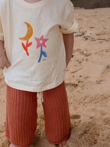 Moonflower Tee | Cream