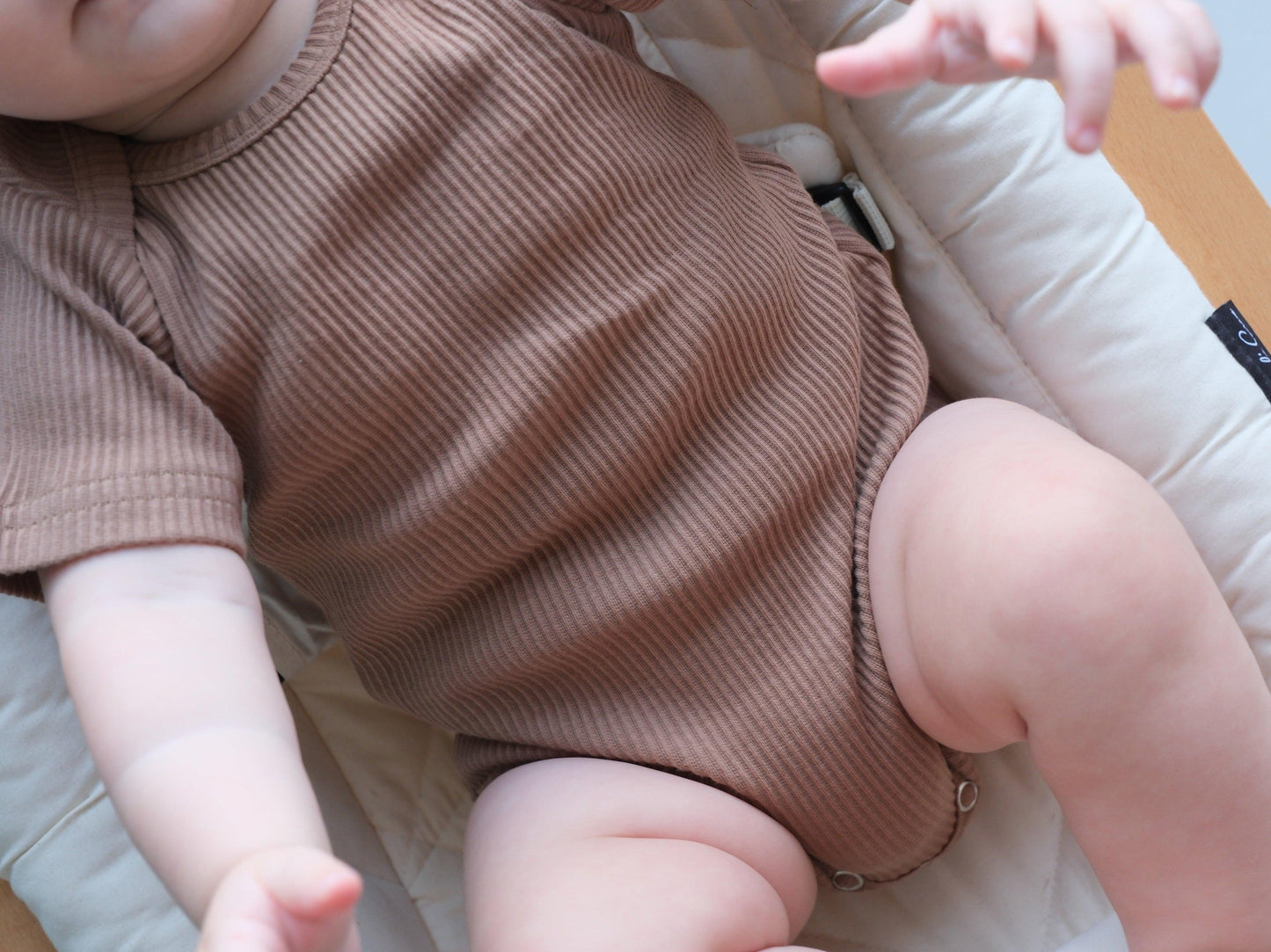 Ribbed Bodysuit | Mocha