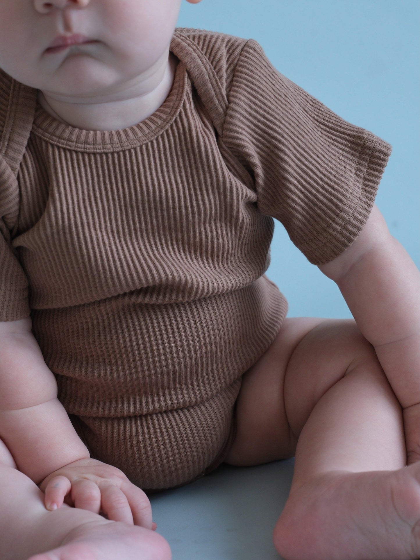 Ribbed Bodysuit | Mocha