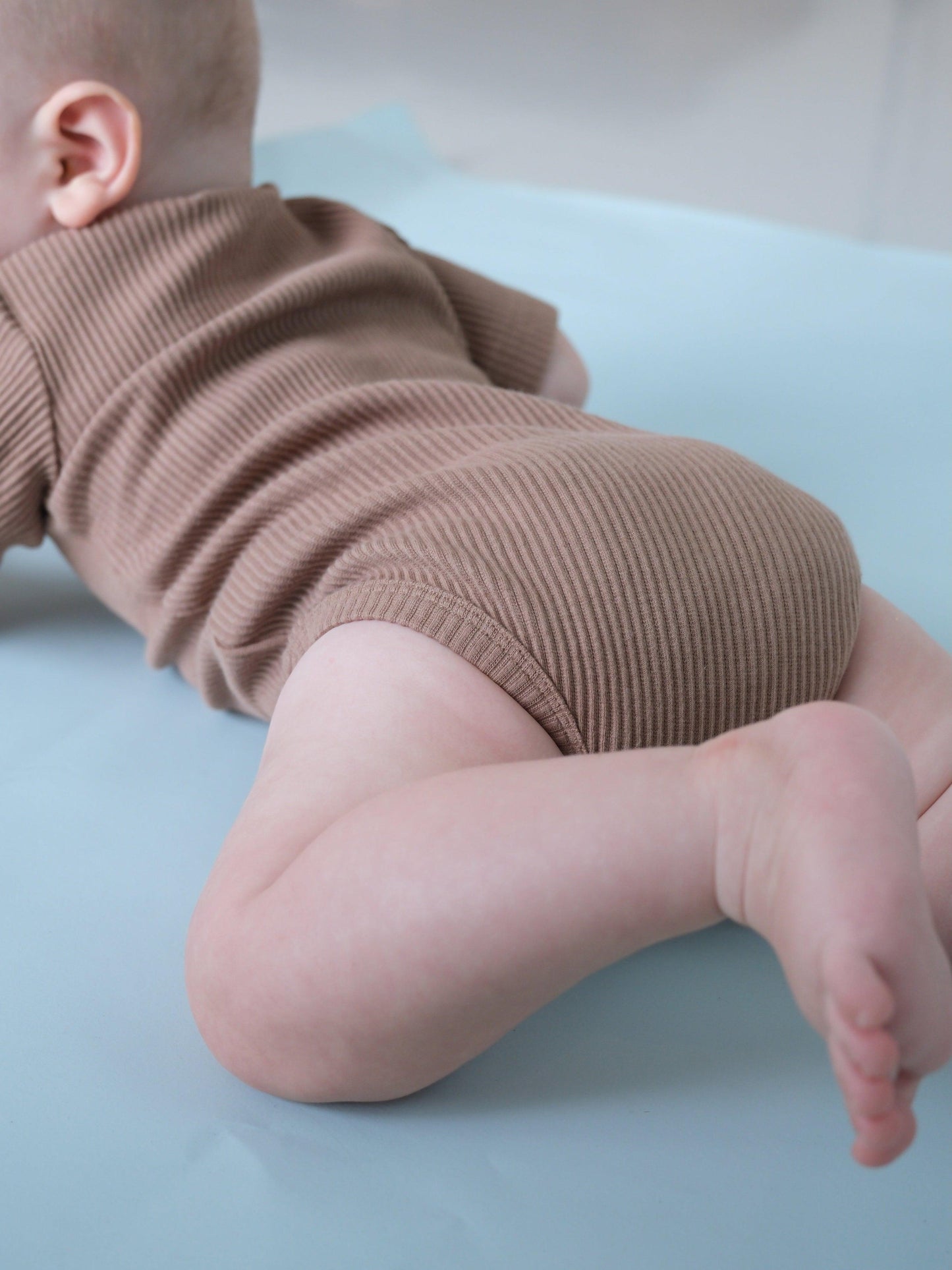 Ribbed Bodysuit | Mocha