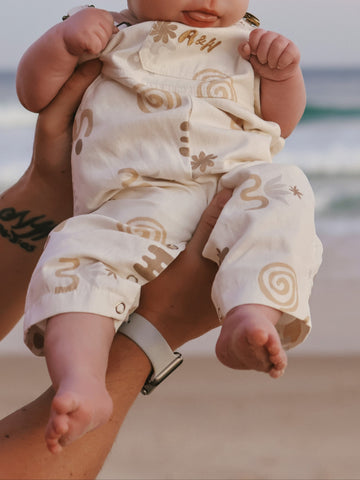 Seaside Spring Overalls | Ocean
