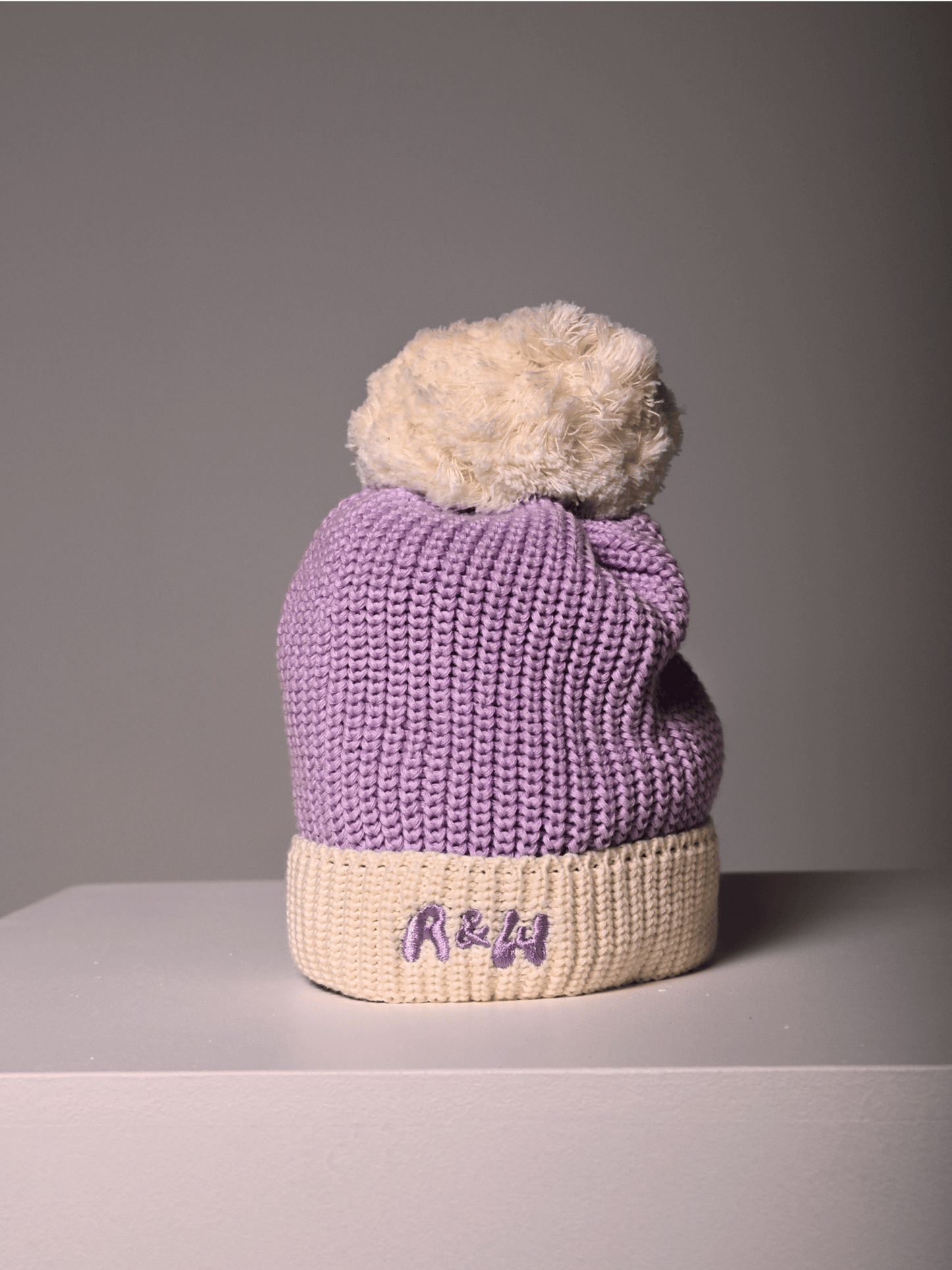 Chunky Knit Beanie | Lilac