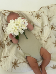 Essentials | Ribbed Bodysuit | Olive