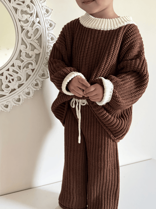 Chunky Knit Jumper | Choc