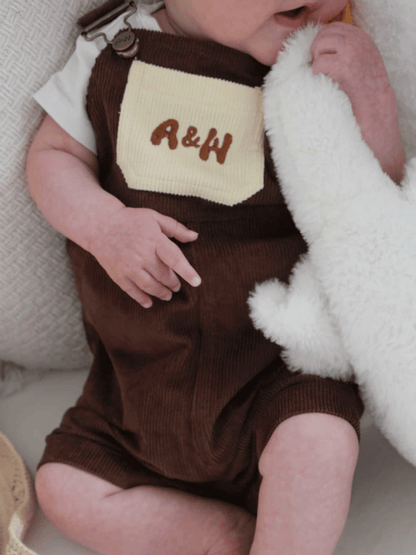 Corduroy Overalls | Cocoa