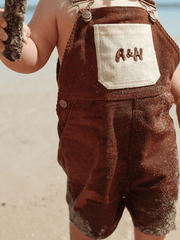 Corduroy Overalls | Cocoa