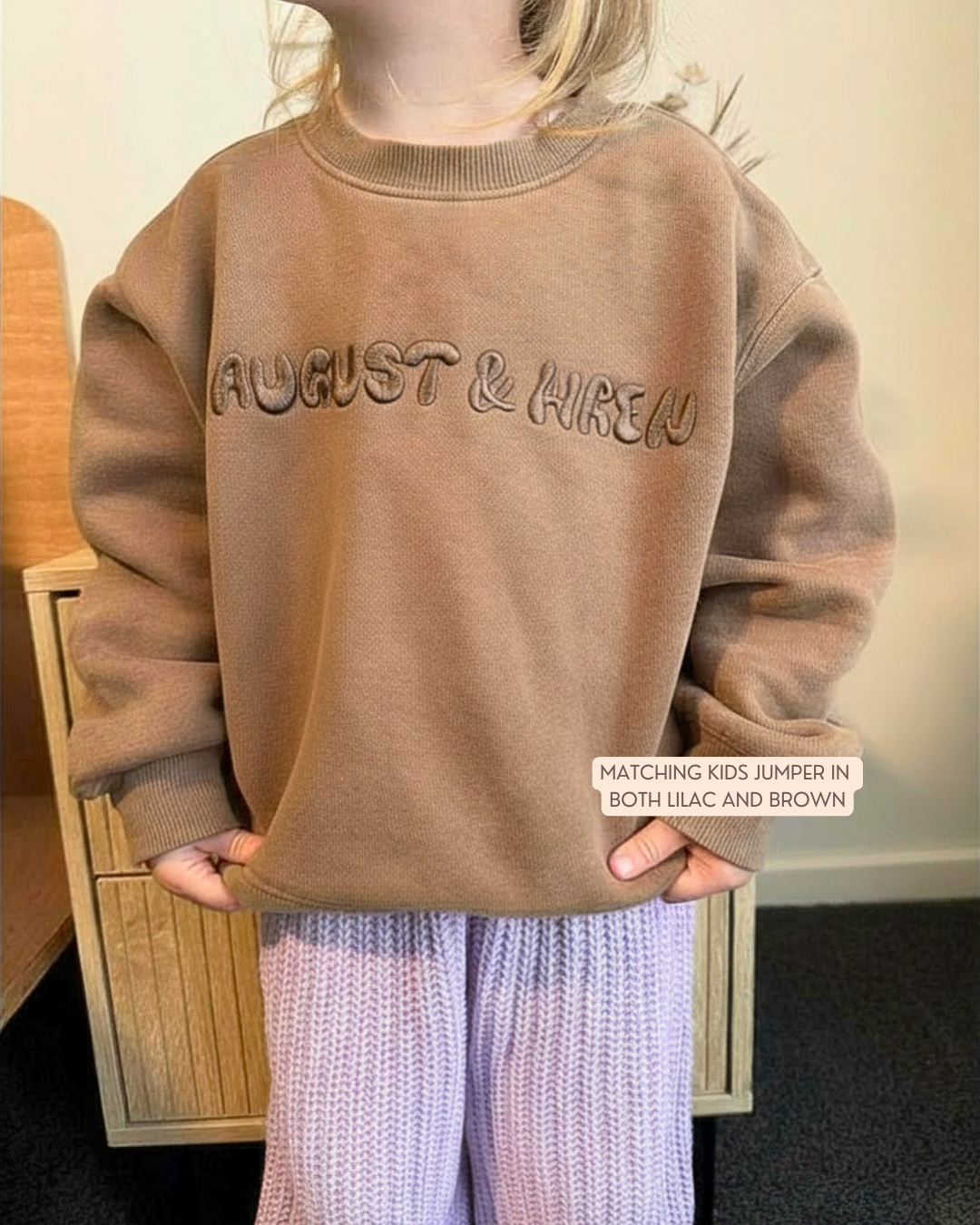 PREORDER Crew Jumper (Kids and Adults)