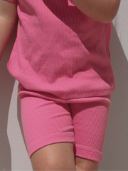 Essentials | Ribbed Bike Shorts | Rosie