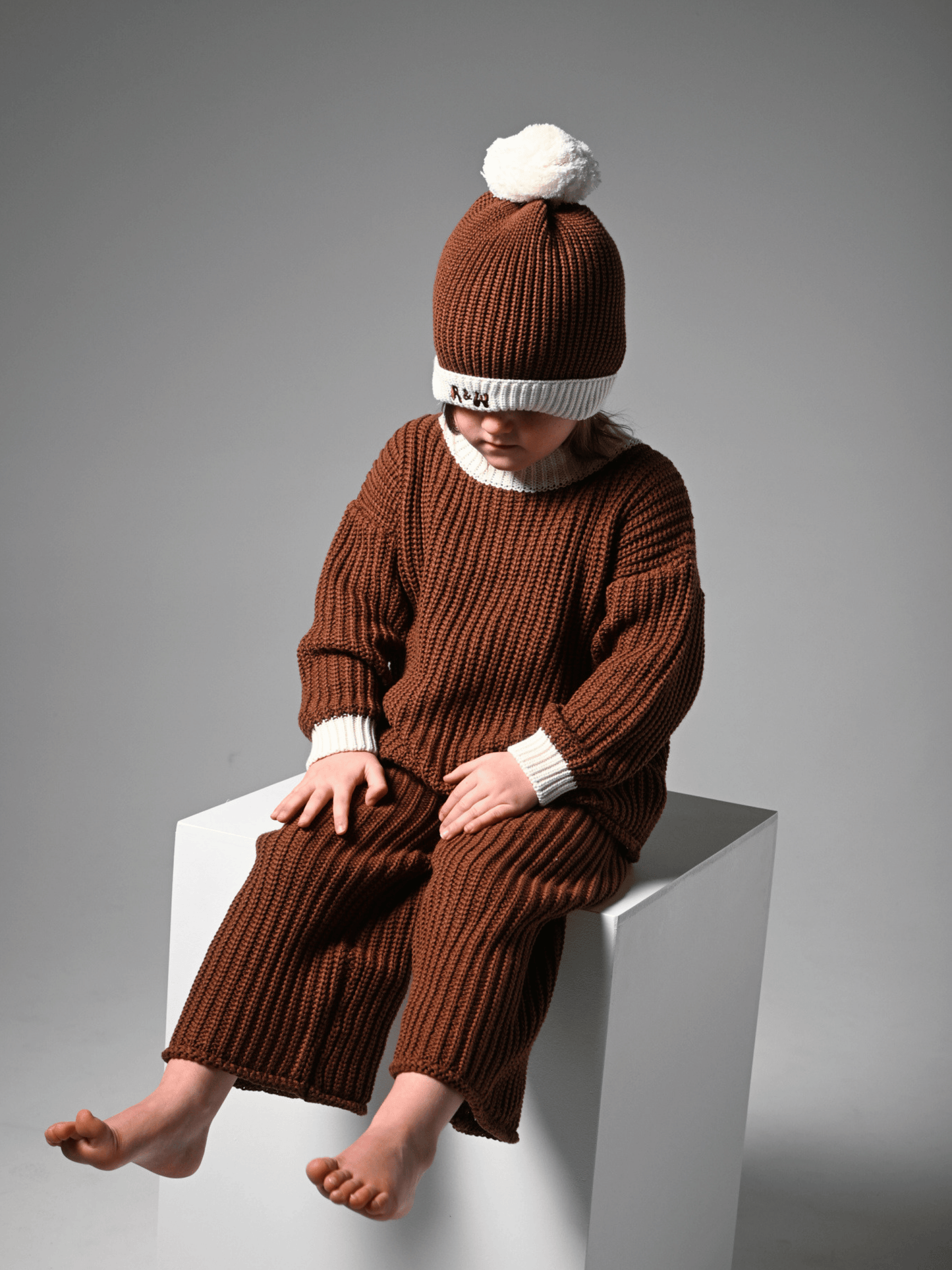 Chunky Knit Jumper | Choc