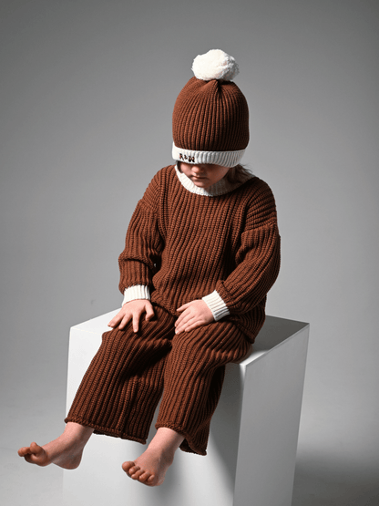 Chunky Knit Jumper | Choc