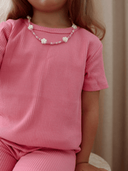 Essentials | Ribbed Tee | Rosie