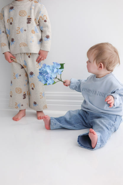 Seaside Knit Pants | Ocean