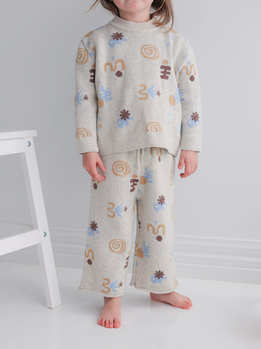 Seaside Knit Jumper | Ocean