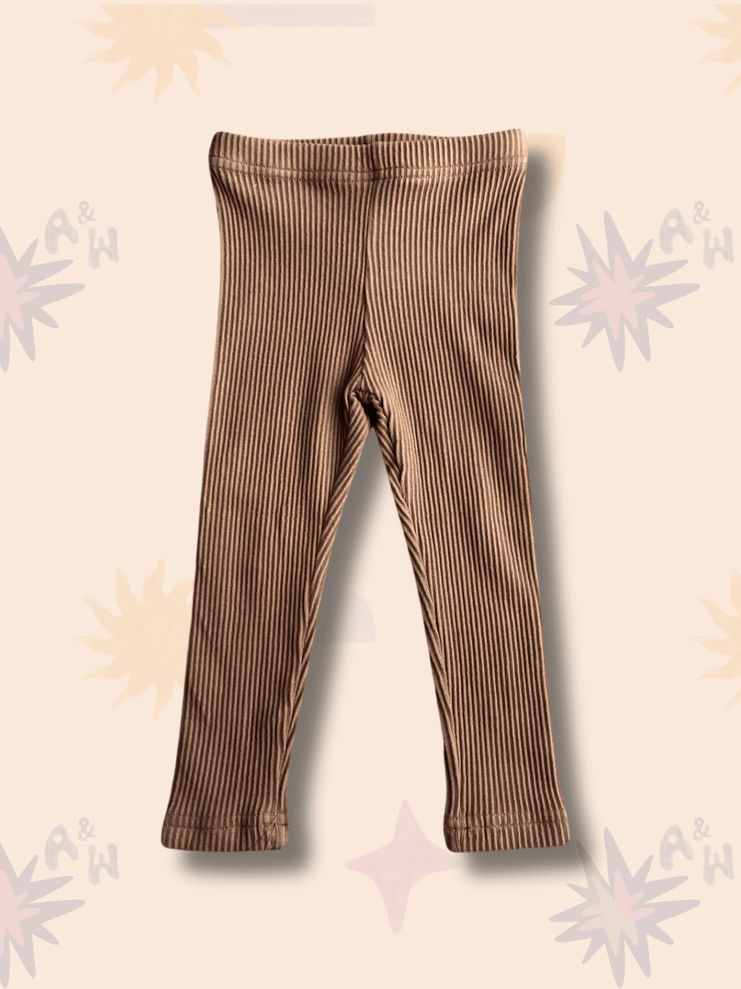 Ribbed Leggings | Mocha