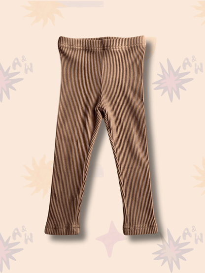 Ribbed Leggings | Mocha