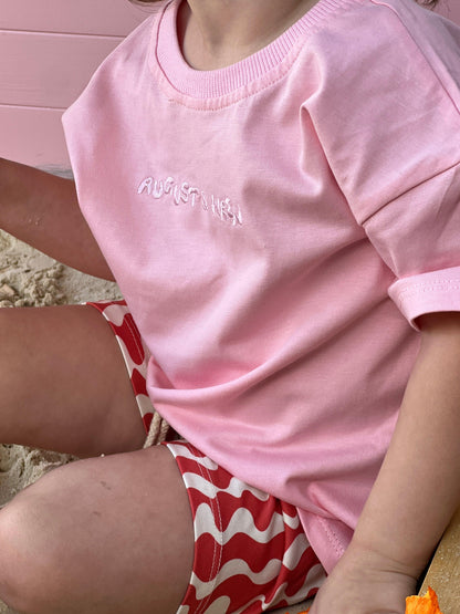 Pink Logo Tee