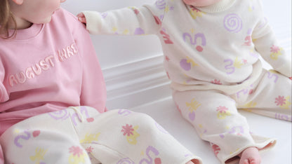 Seaside Knit Pants | Coral