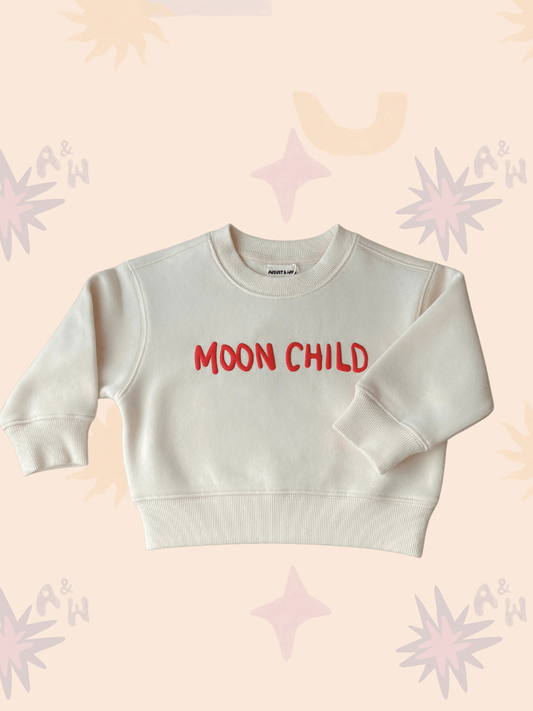 Fleece Crew Neck | Kids | Cream