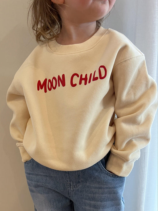 Fleece Crew Neck | Kids | Cream