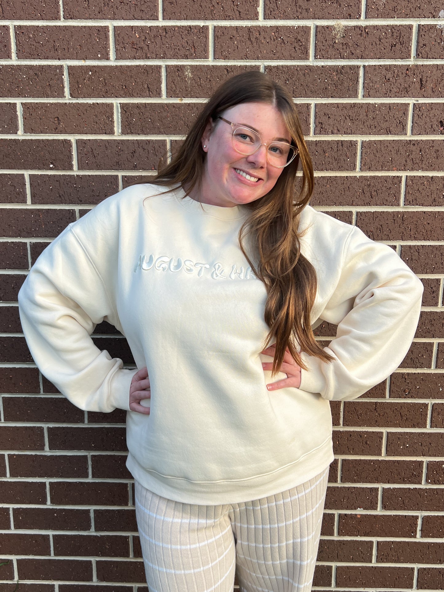 Fleece Crew Neck | Adults | Cream