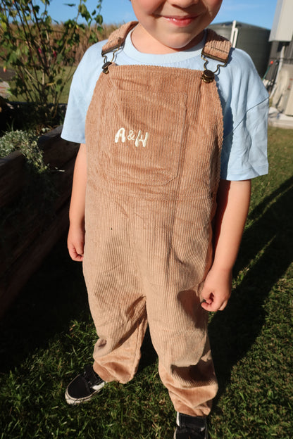 Overalls | Brown Corduroy