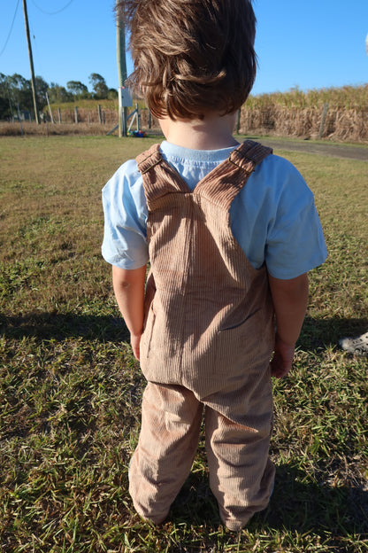 Overalls | Brown Corduroy