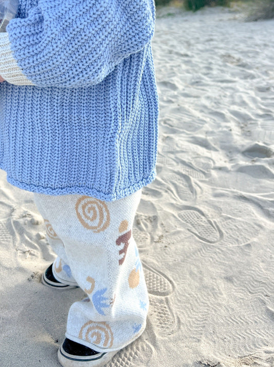 Seaside Knit Pants | Ocean