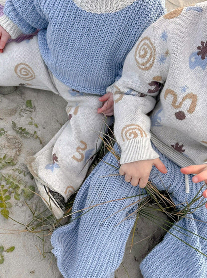 Seaside Knit Jumper | Ocean