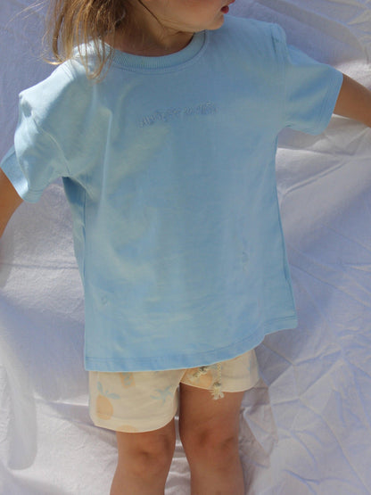 Blue Logo Tee