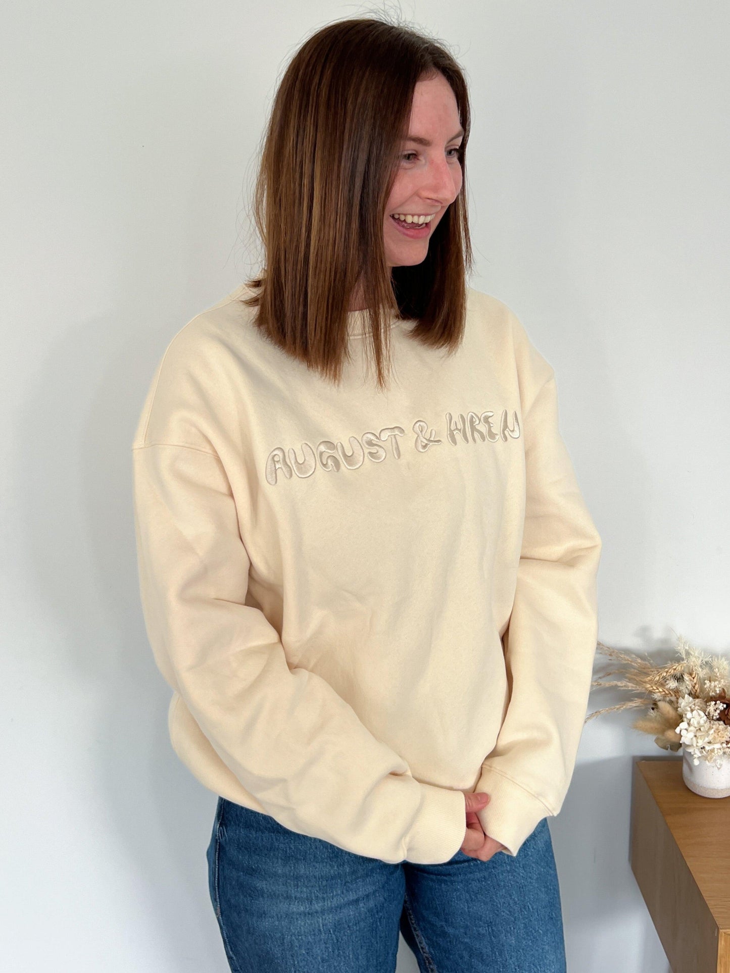 Fleece Crew Neck | Adults | Cream