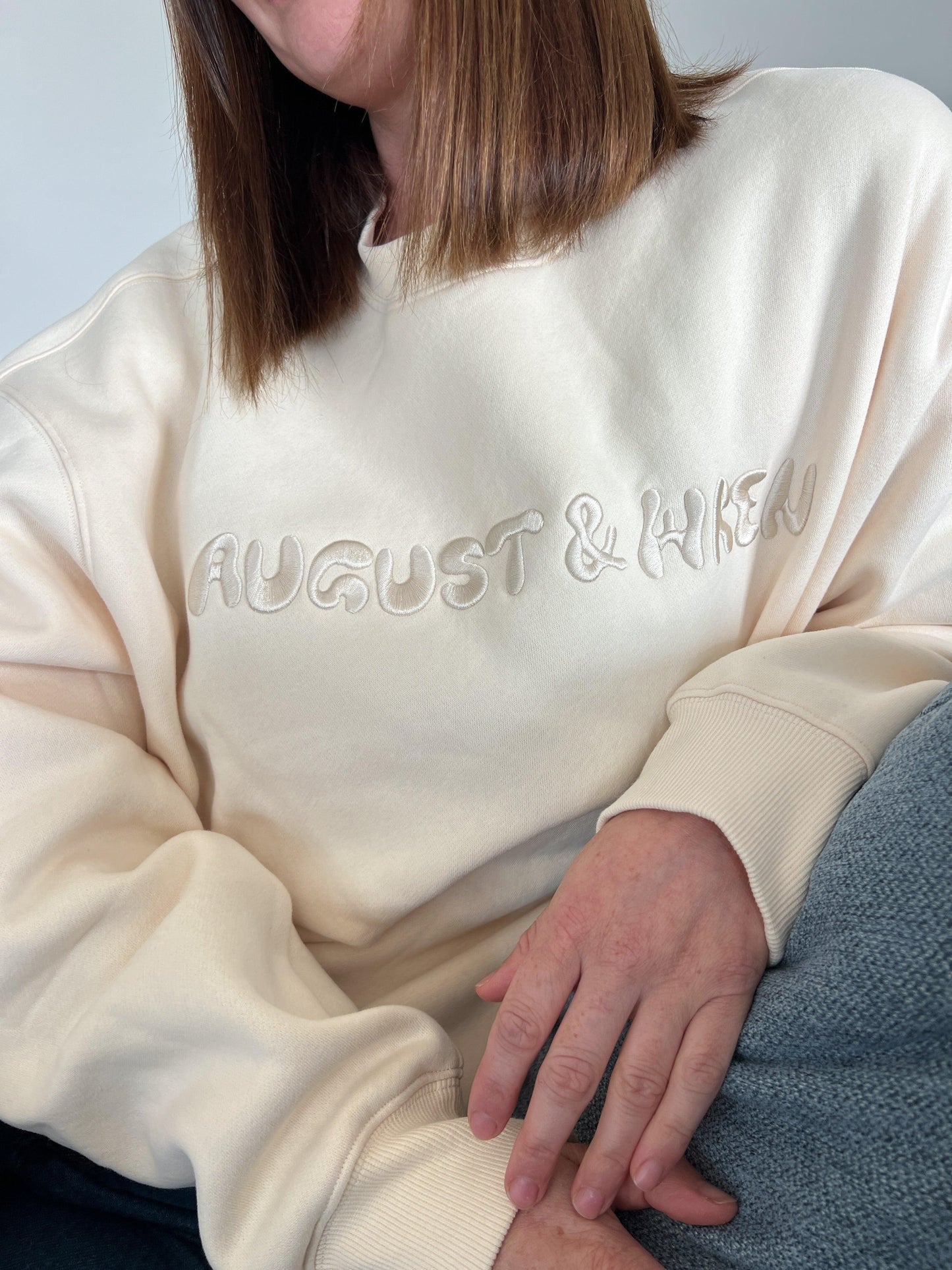 Fleece Crew Neck | Adults | Cream